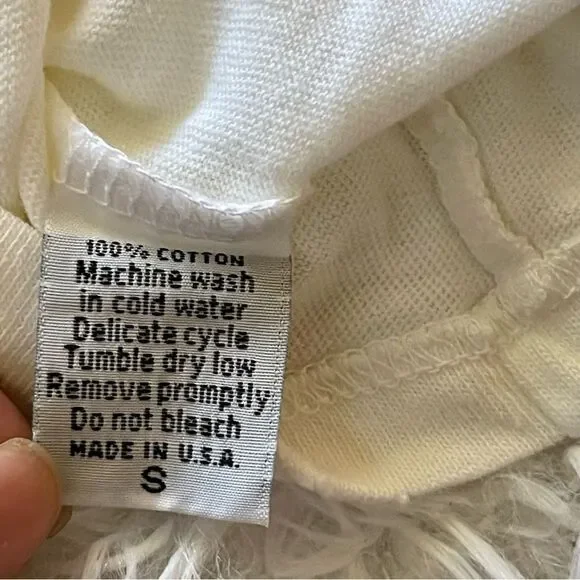 Prince Peter Collection White Have a Nice Trip Graphic Short Sleeve T Shirt SZ S - Picture 8 of 8